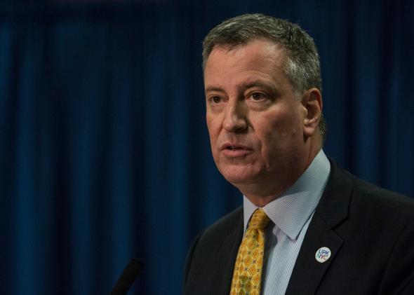 Bill de Blasio on height and density.