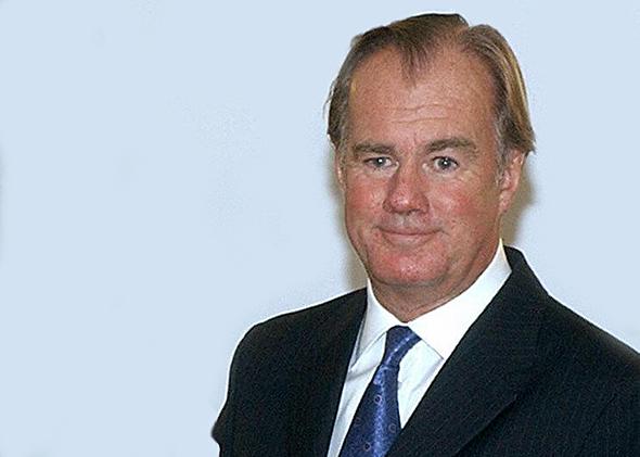 Stefan Persson, Chairman of Hennes and Mauritz fashion chain after he received the 'Queen Cristina of Sweden Award' at the Swedish embassy in Madrid, 14 November 2003.