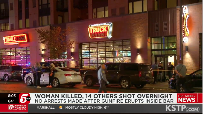 &ldquo;Hellish&rdquo; Shootout in Minnesota Bar Leaves 1 Dead, 14 Injured