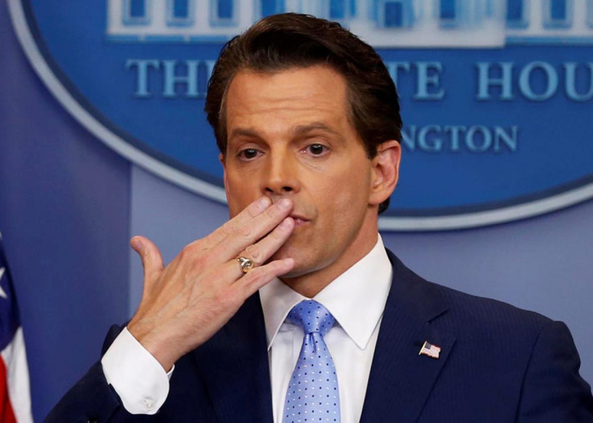Ex White house Communications Director Anthony Scaramucci 
