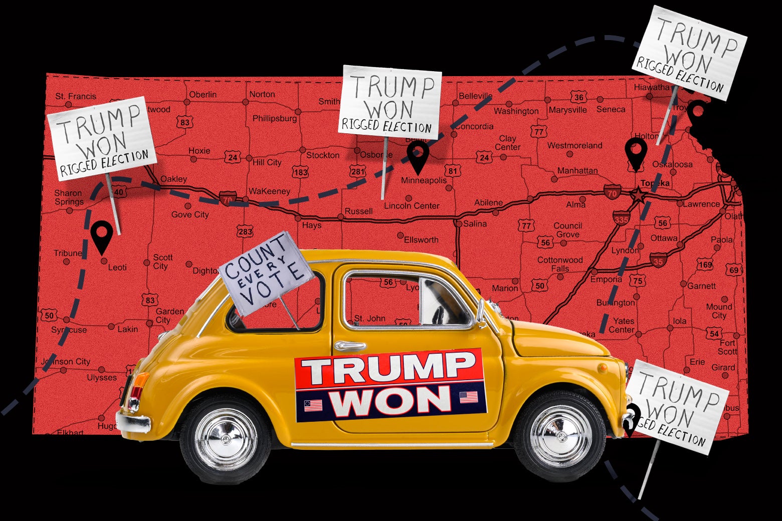 Election Denialists Have Taken Their Show on the Road