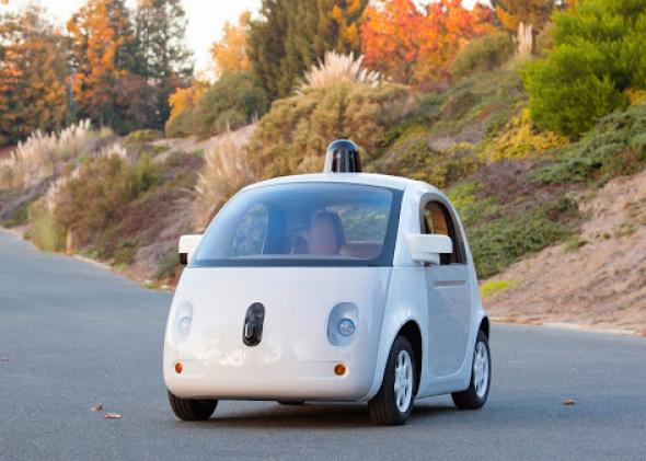 Google's first self-driving car prototype was assembled by Roush in Detroit. But it may work with Ford, GM, Toyota or others to bring the technology to market.