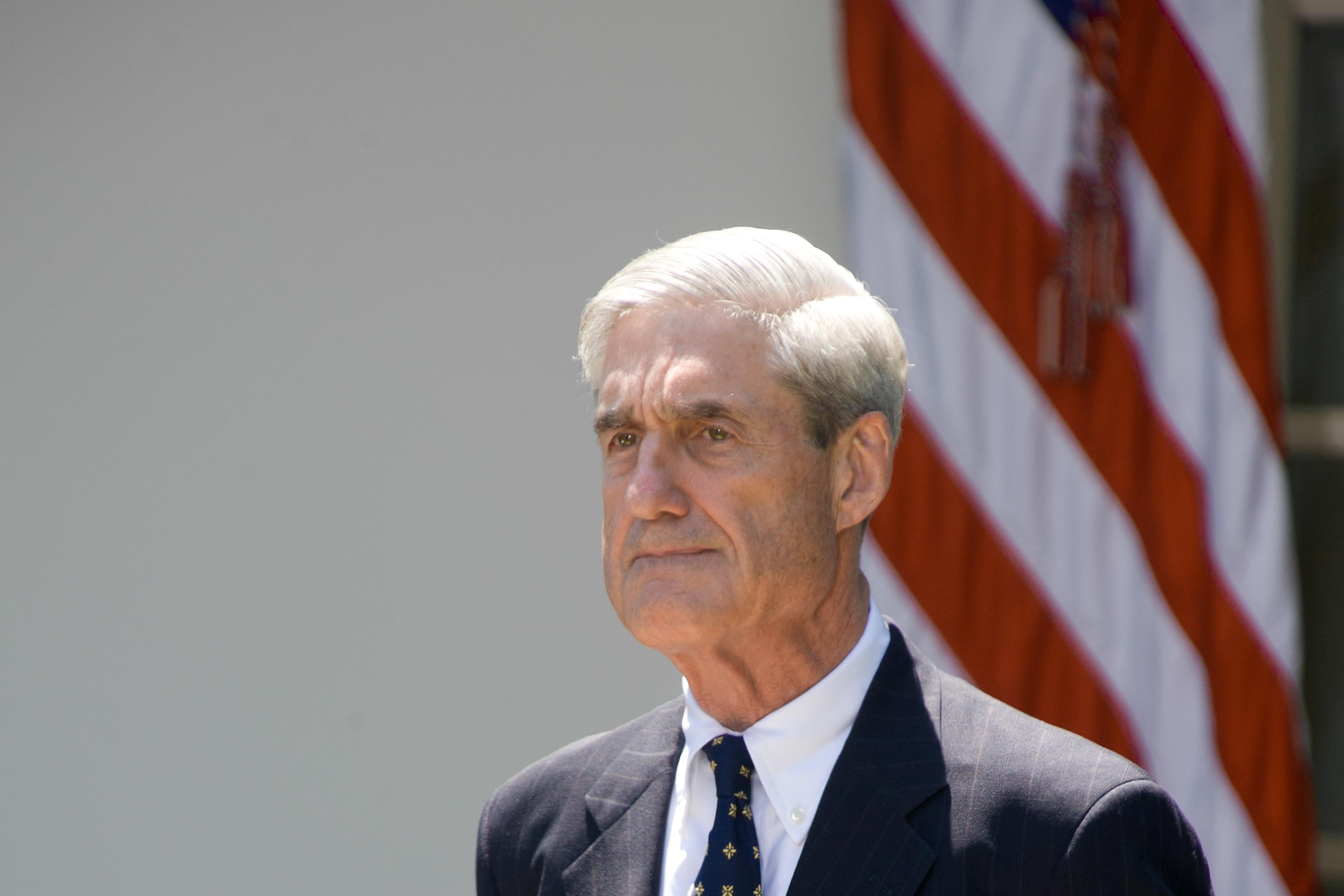 Robert Mueller at the White House in 2013.