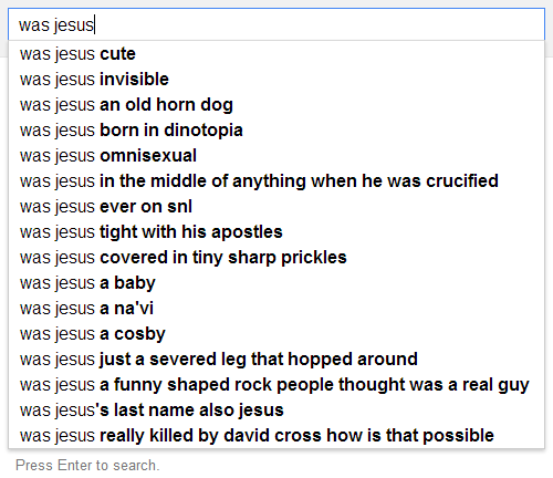 Google Autocomplete Not As Weird Dark Or Fun As It Used To Be