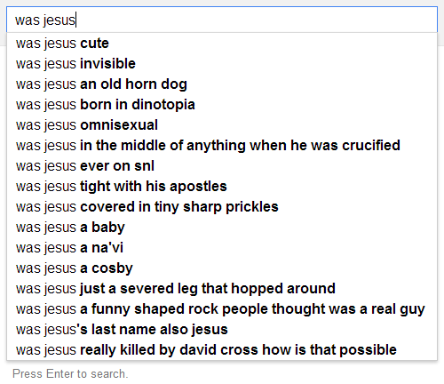 Google Autocomplete is now an amazing game of Family Feud