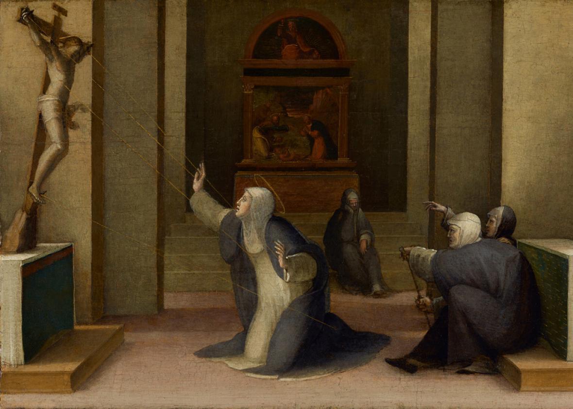 Saint Catherine of Siena Receiving the Stigmata