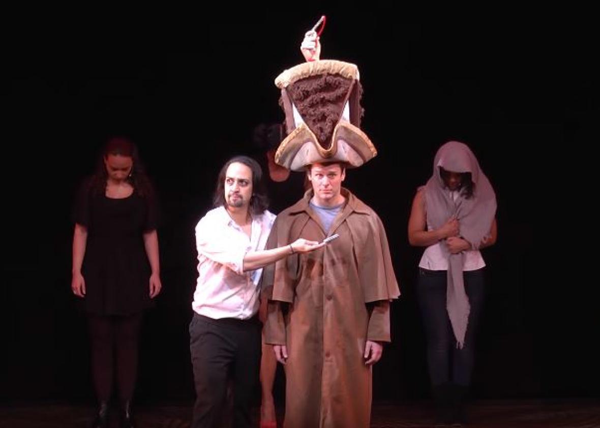 Lin Manuel Miranda And The Cast Of Hamilton Do A Sweeney Todd Parody Video