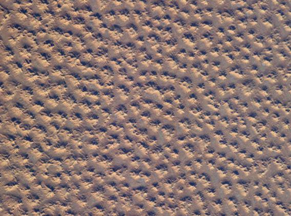 Sand dunes from space