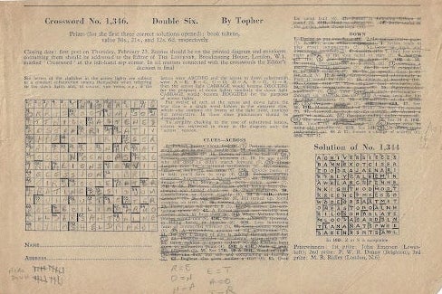 Listener Crosswords: From the Times of London