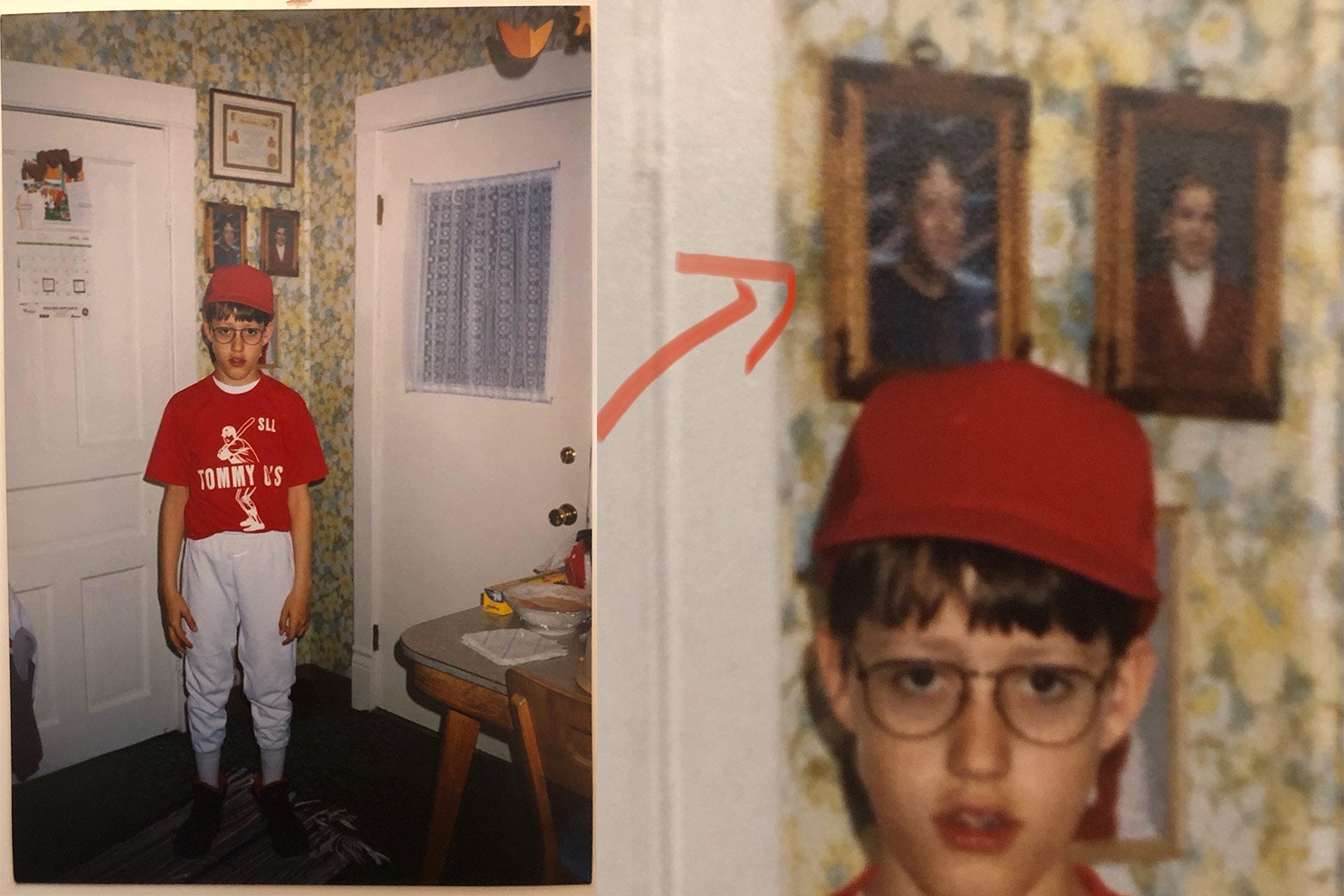 Adrian Smith in third grade.