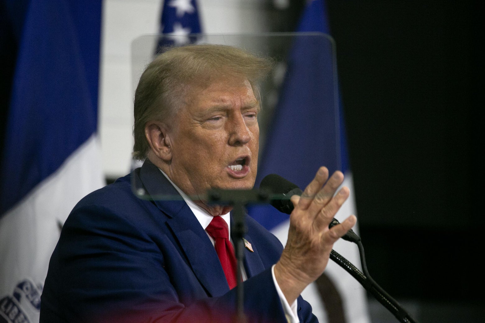 Trump's lawyers argued he might be able to reveal the names and addresses of jurors.