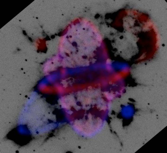Velocity map of NGC 5189.