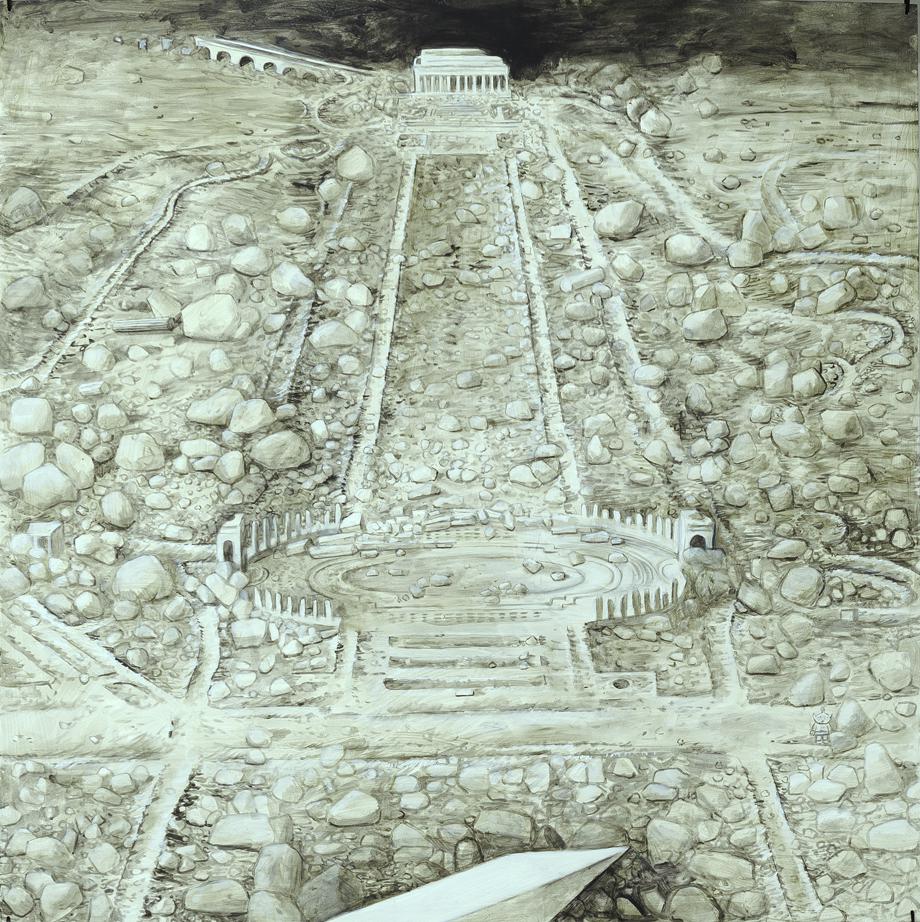 "The Alien's Guide to the Ruins of Washington DC" by Ellen Harve