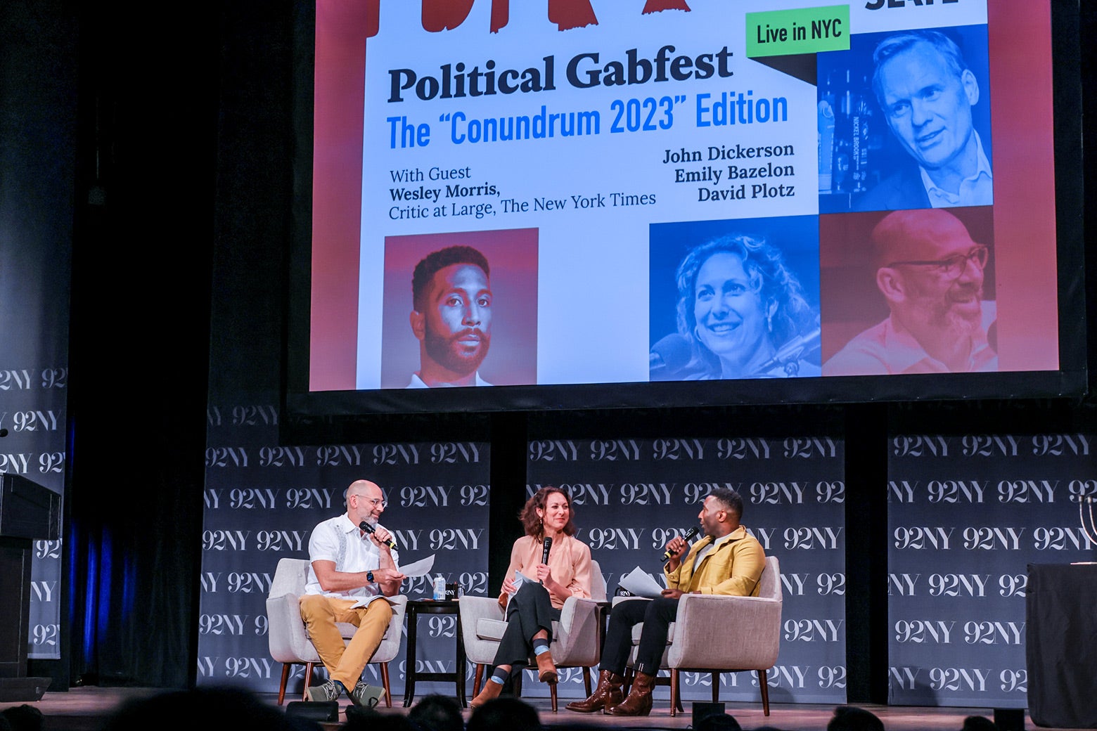 Political Gabfest: Conundrums 2023 With Special Guest Wesley Morris