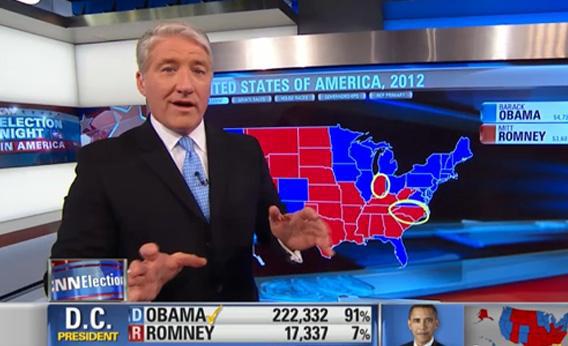 CNN's John King and his electoral map