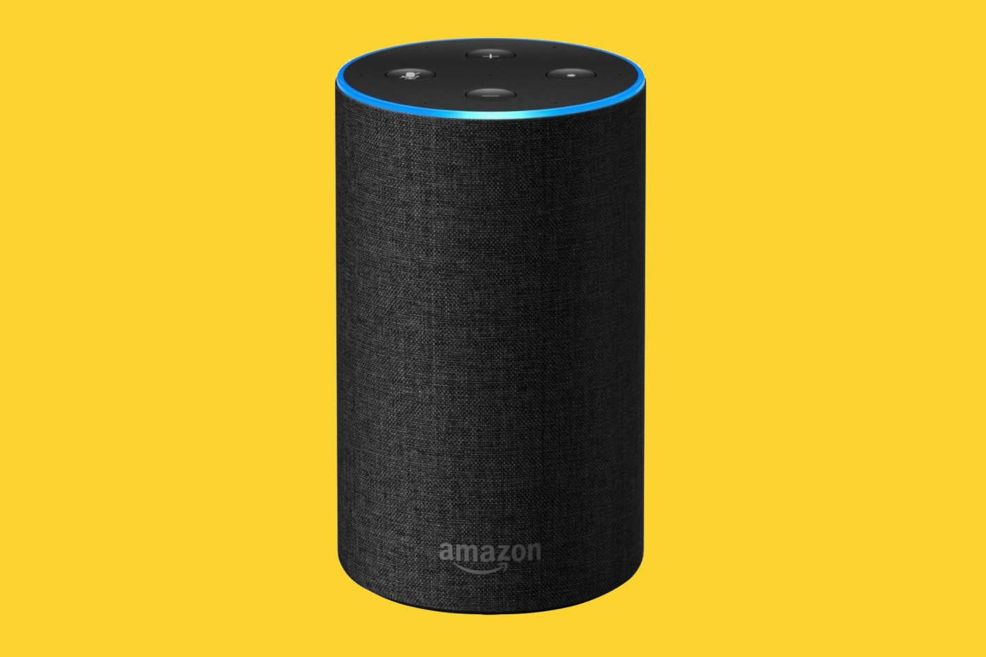 An Amazon Echo.