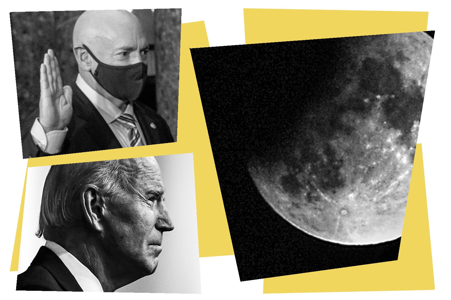 Mark Kelly, Joe Biden, and the moon