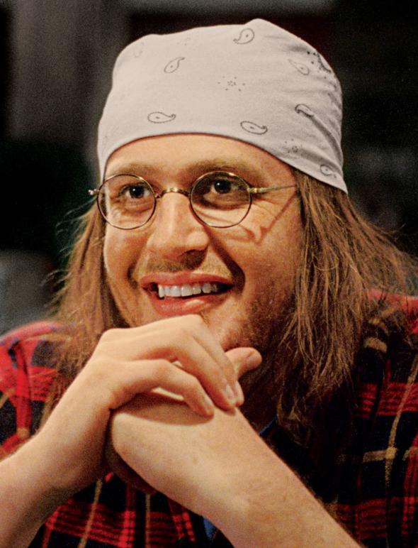 Jason Segel as David Foster Wallace in The End of the Tour.