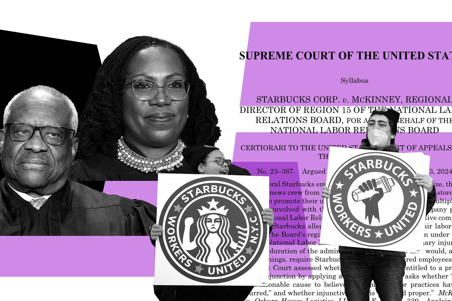 Why Was Ketanji Brown Jackson Made to Stand Alone for the Rights of Starbucks Workers? Terri Gerstein and Jenny Hunter