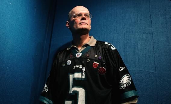Nick Yarris poses for a portrait session after the "After Innocence" interviews at the Starbucks Sundance Interview Headquarters during the 2005 Sundance Film Festival on January 23, 2005 in Park City, Utah.