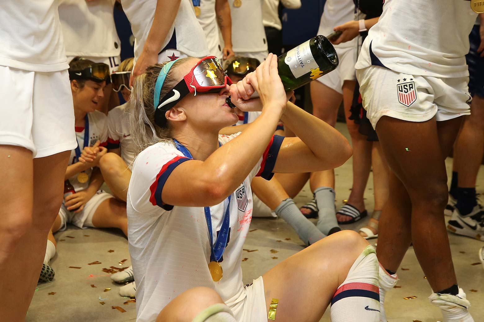 Watch The Uswnt S World Cup Victory Party On Ashlyn Harris