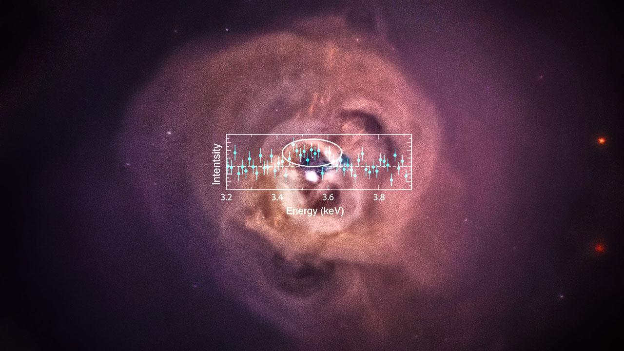 Signal coming from space Is this Perseus Cluster Xray emission the