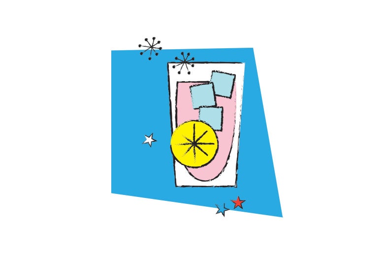 Illustration of a cocktail.