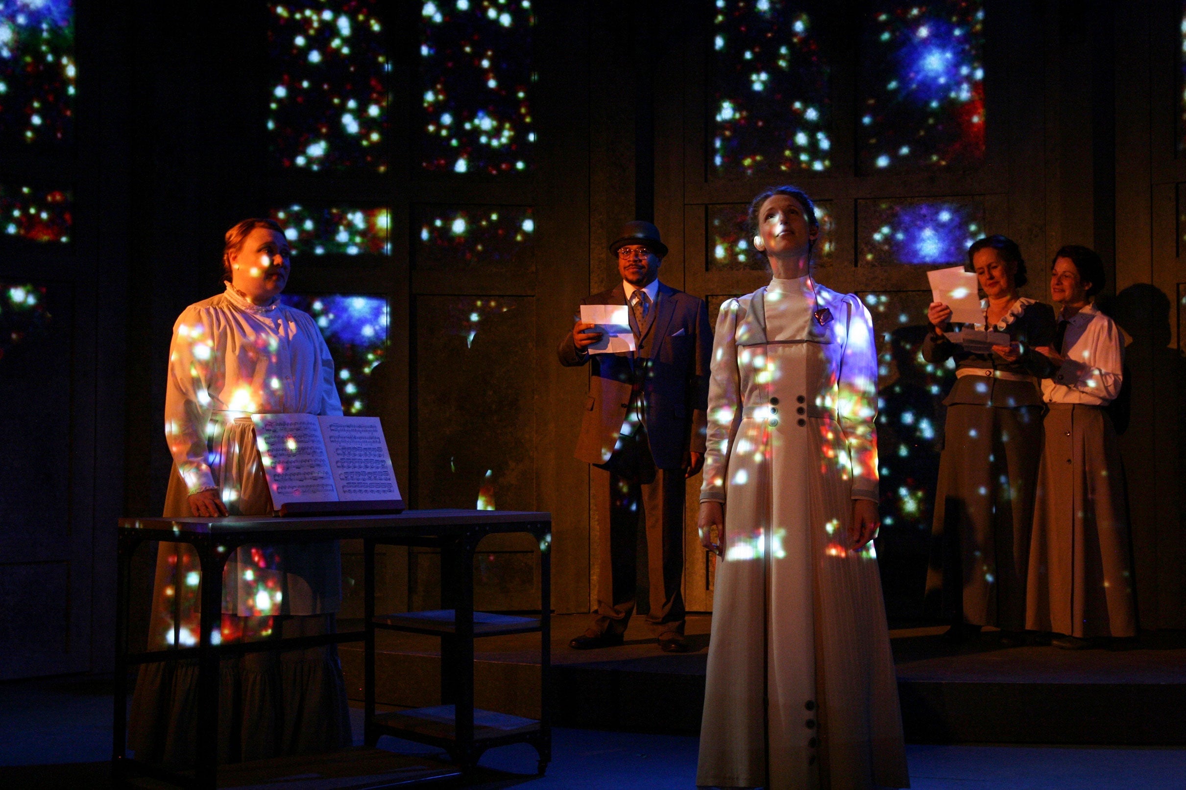 A production of the play Silent Sky.