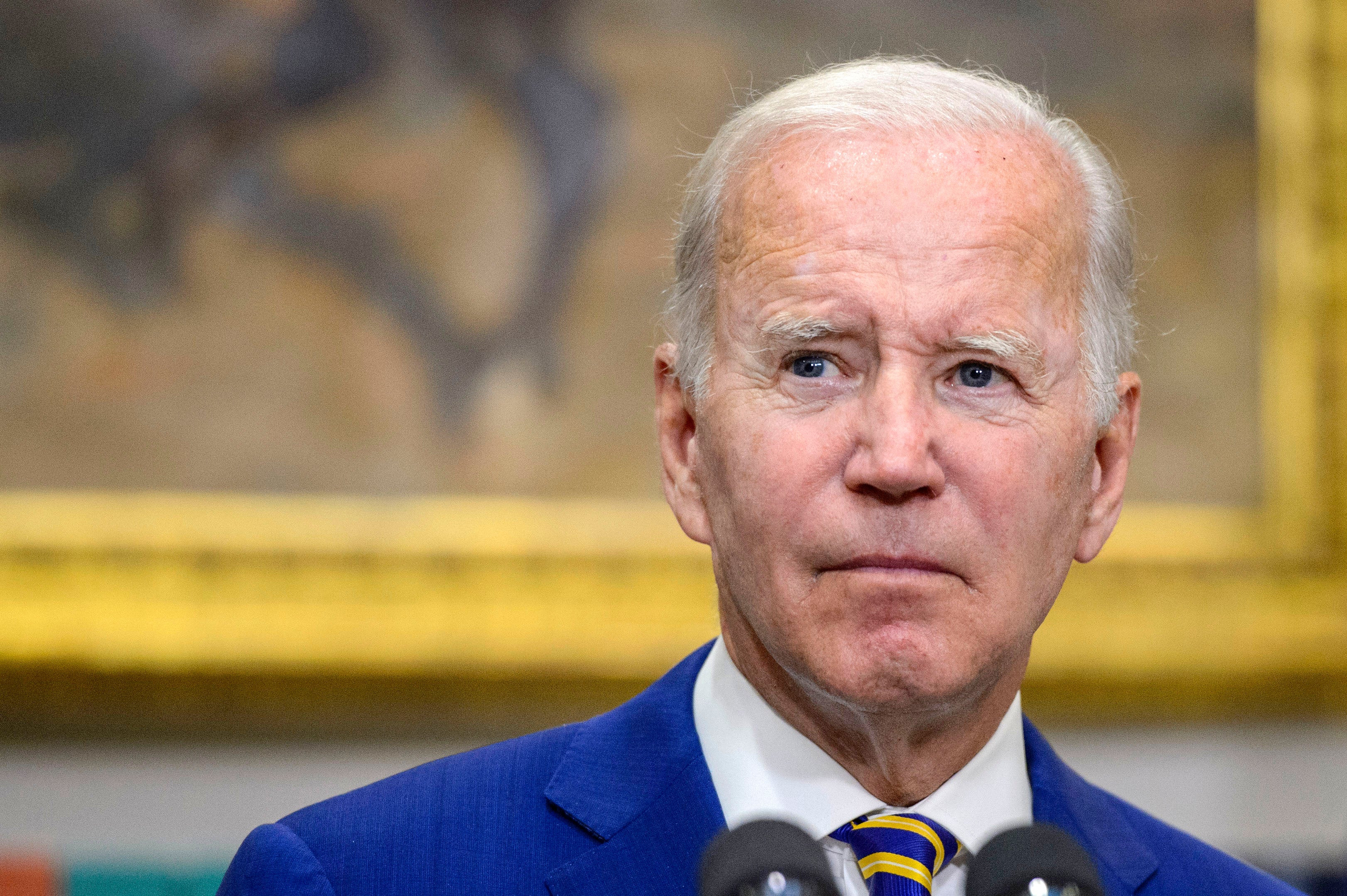 President Joe Biden after announcing a federal student loan relief plan on August 24, 2022.