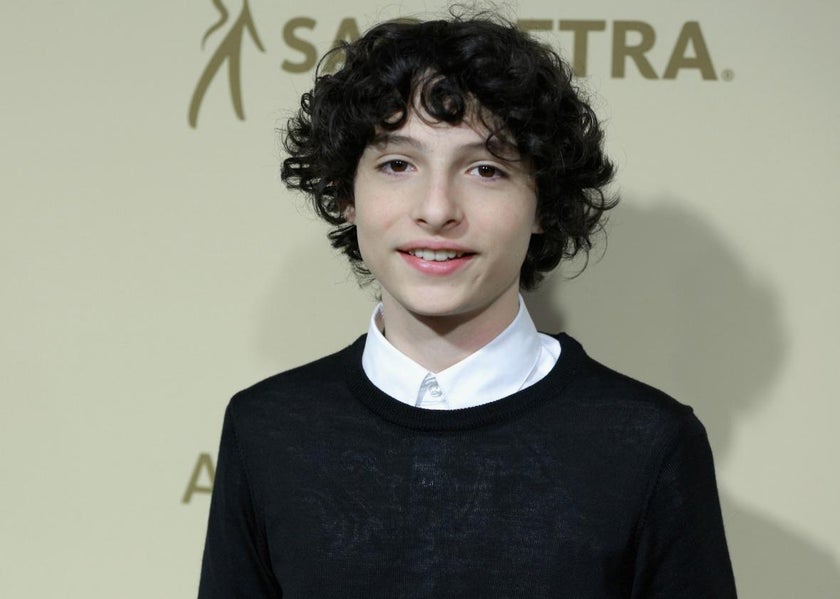 finn wolfhard without a shirt