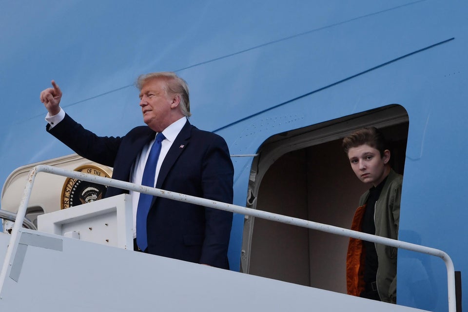 Rescue Barron Trump, the online rumor and meme about the president’s ...