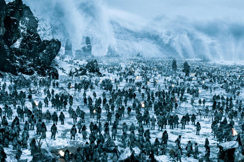 A horde of White Walkers.