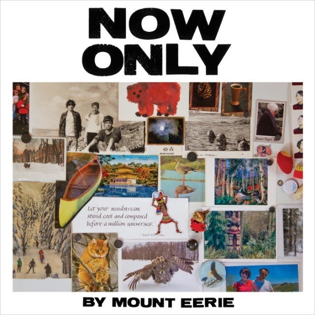 The cover for Mount Eerie's Now Only.