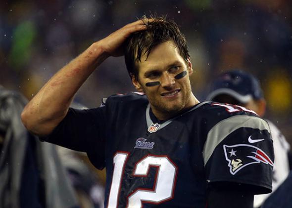 Tom Brady of the New England Patriots 