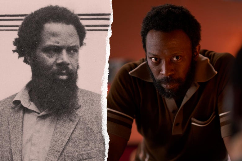 Frank Crichlow and Shaun Parkes as Frank Crichlow.