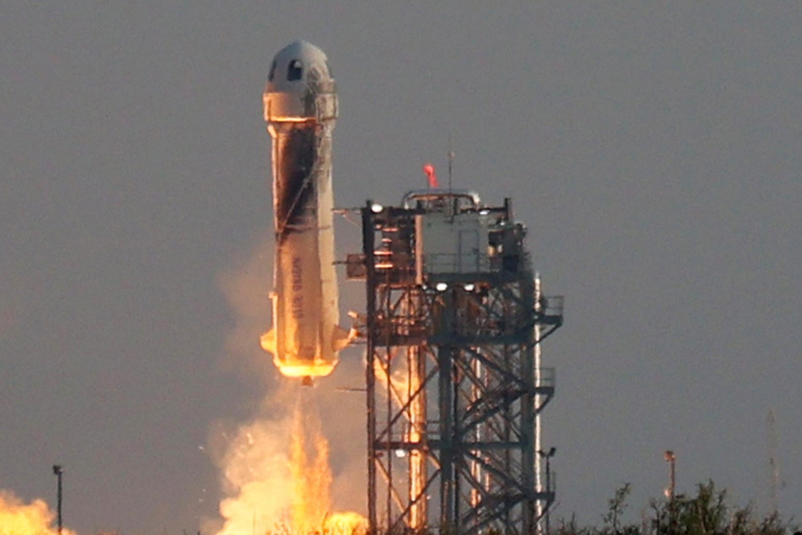 Jeff Bezos Successfully Blasts Himself Into Space