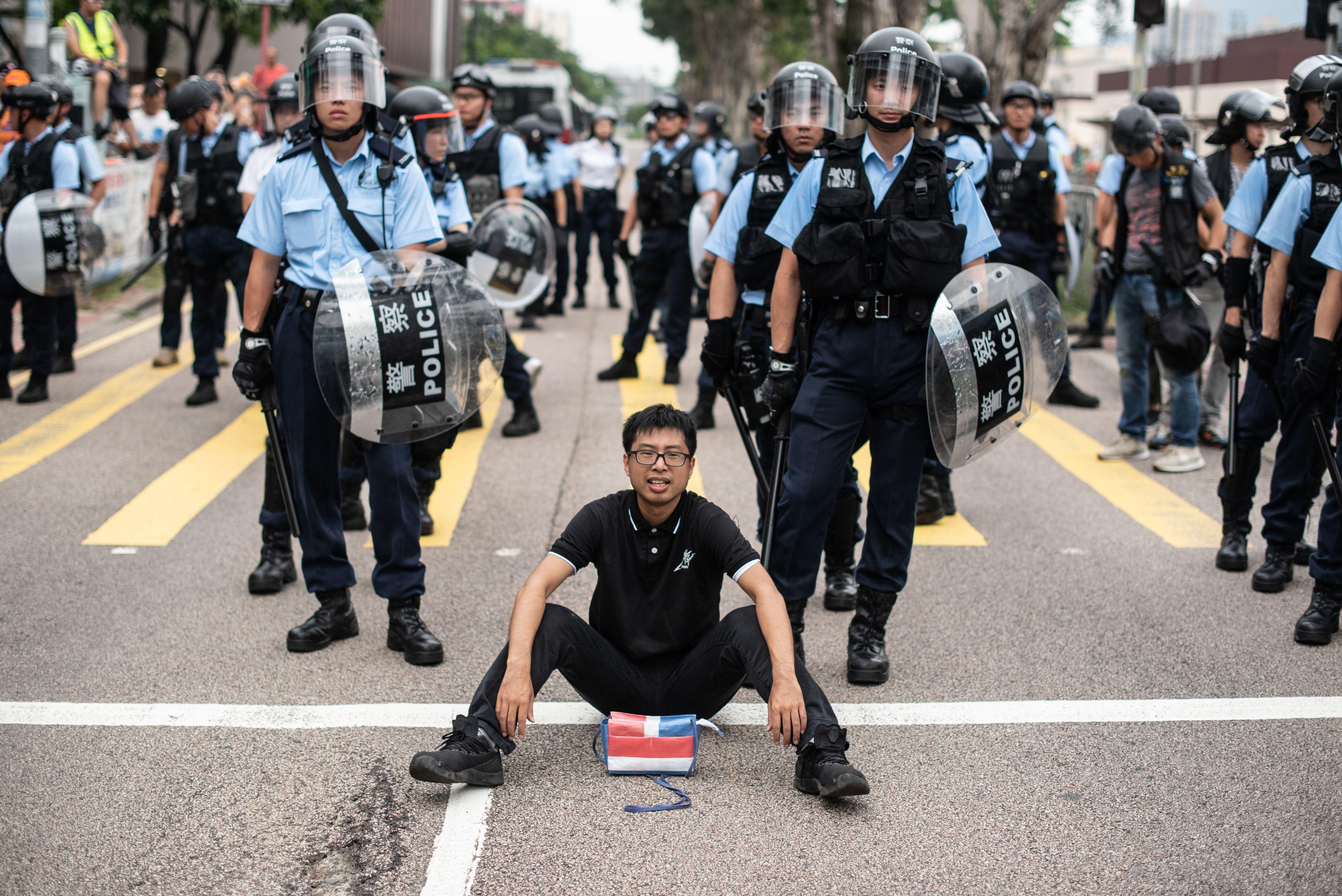 Hong Kong Protests: Demonstrators Press On As Violence Erupts