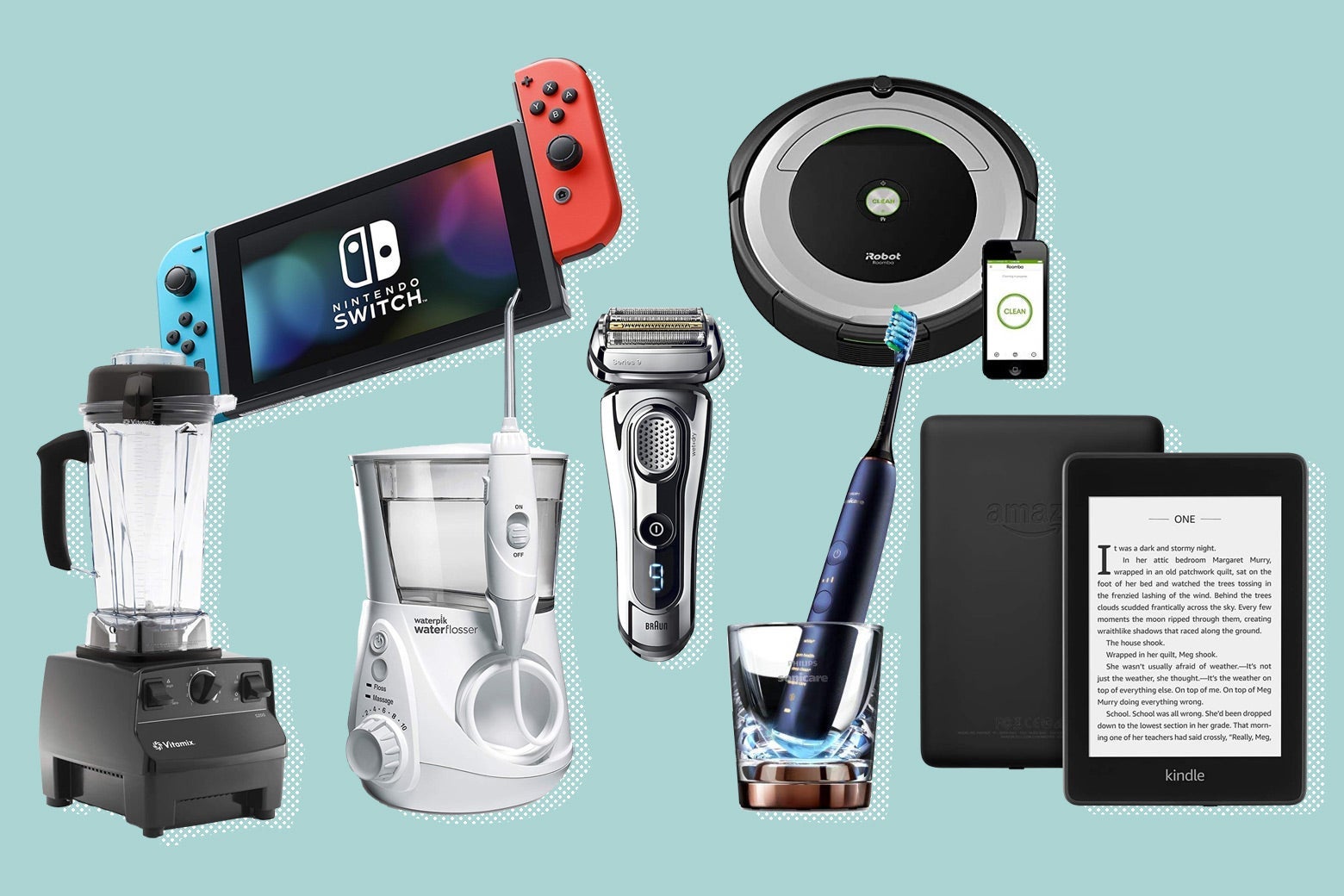 An assemblage of products previously featured in the Amazon Prime Day sale.