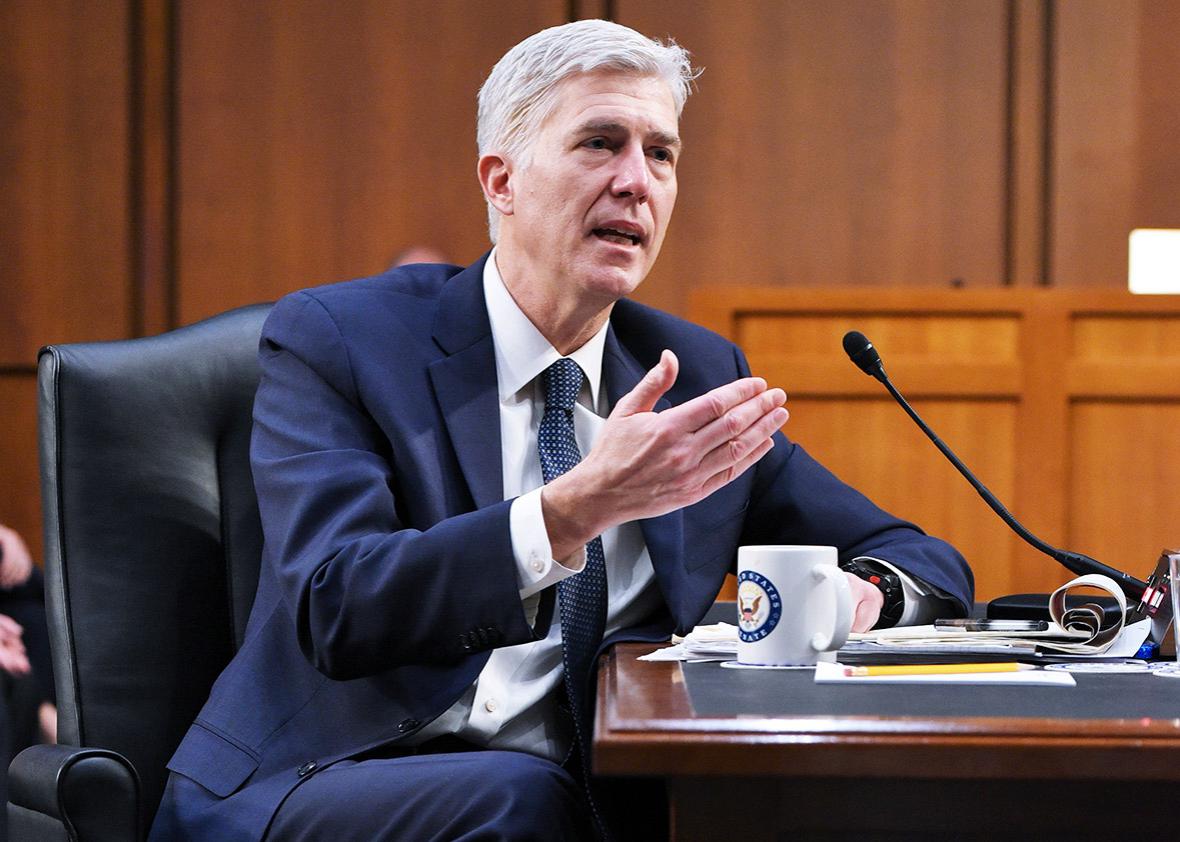 The Democrats must filibuster Neil Gorsuch.