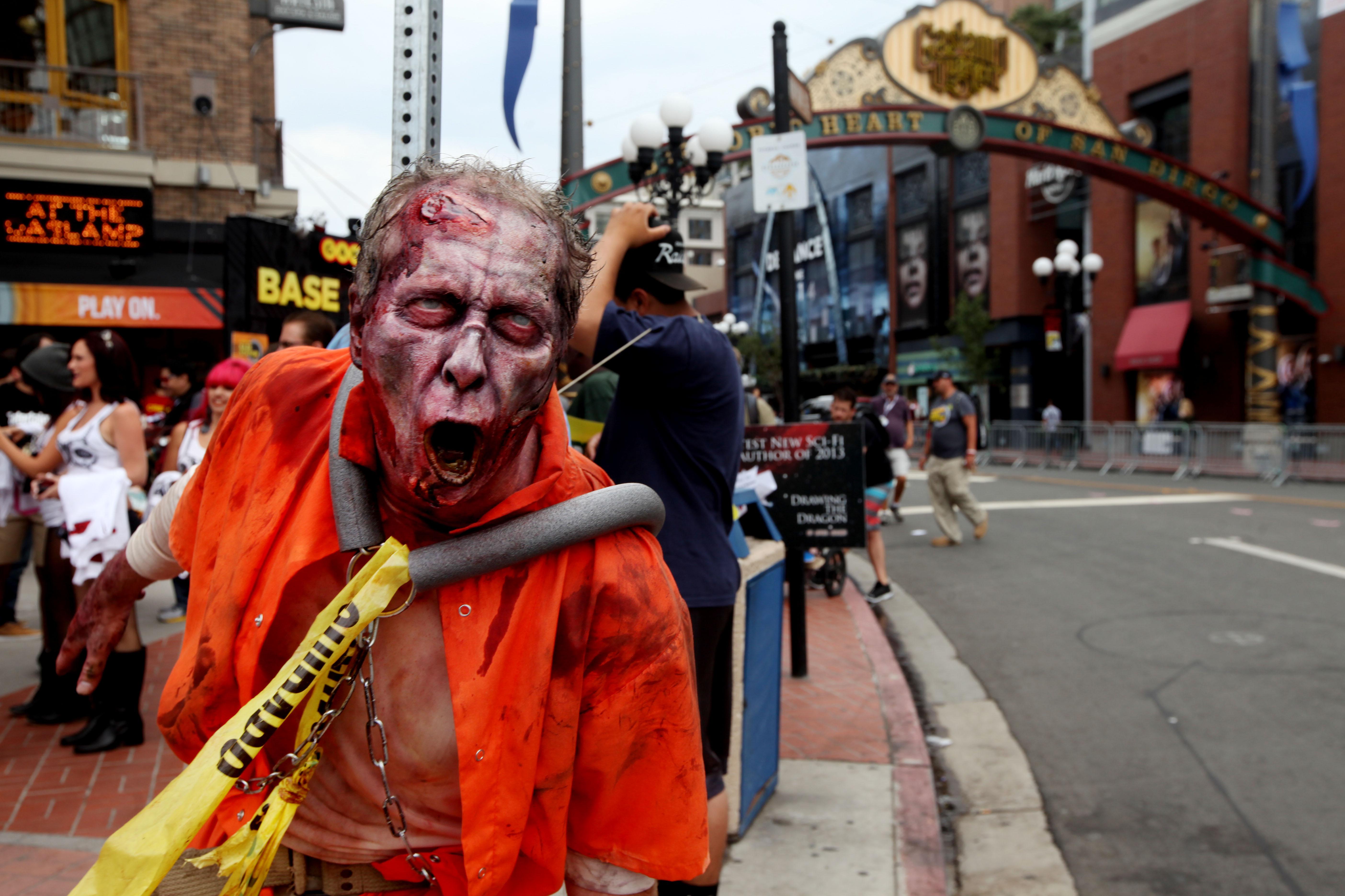 zombies at Comic-Con