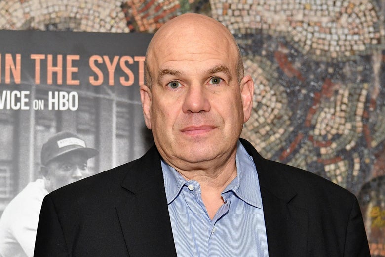 David Simon attends the 'Vice' Season 6 Premiere at the Whitby Hotel on April 3, 2018 in New York City.  (Photo by Dia Dipasupil/Getty Images)
