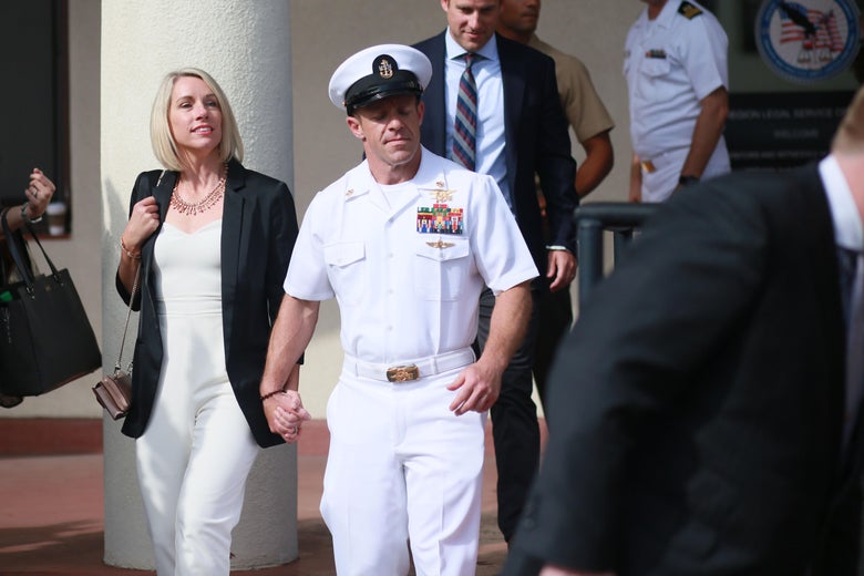 Edward Gallagher: Navy moving forward with disciplinary plans.