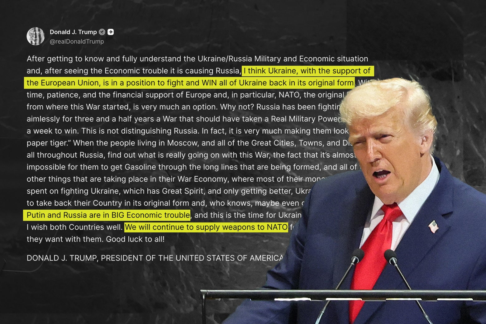 Trump Seemed to Change His Tune on Russia and Ukraine This Week. What's Really Going On?