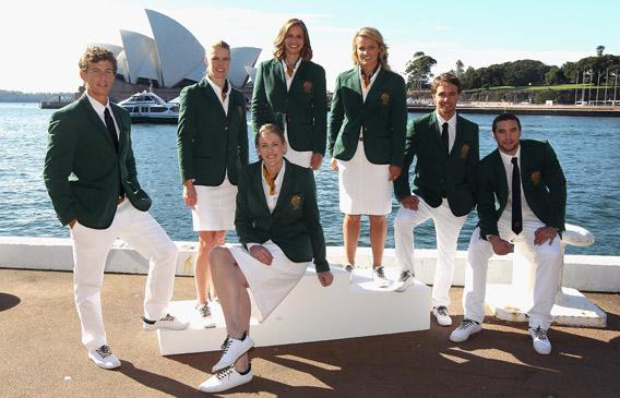 Olympics fashion: Elegant French polos, Australian jackets with words ...