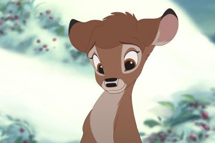 A scene from Bambi II.