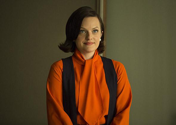 Elisabeth Moss as Peggy Olson in Mad Men. 