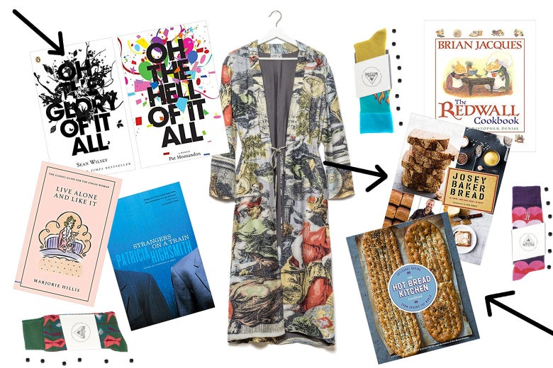 Photo illustration of self-gift suggestions by Daniel Mallory Ortberg