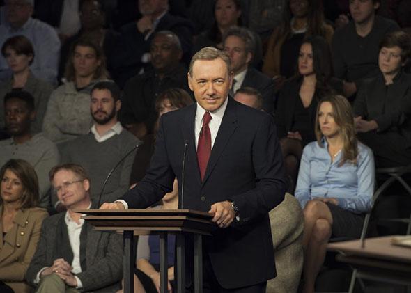 Kevin Spacey in House of Cards