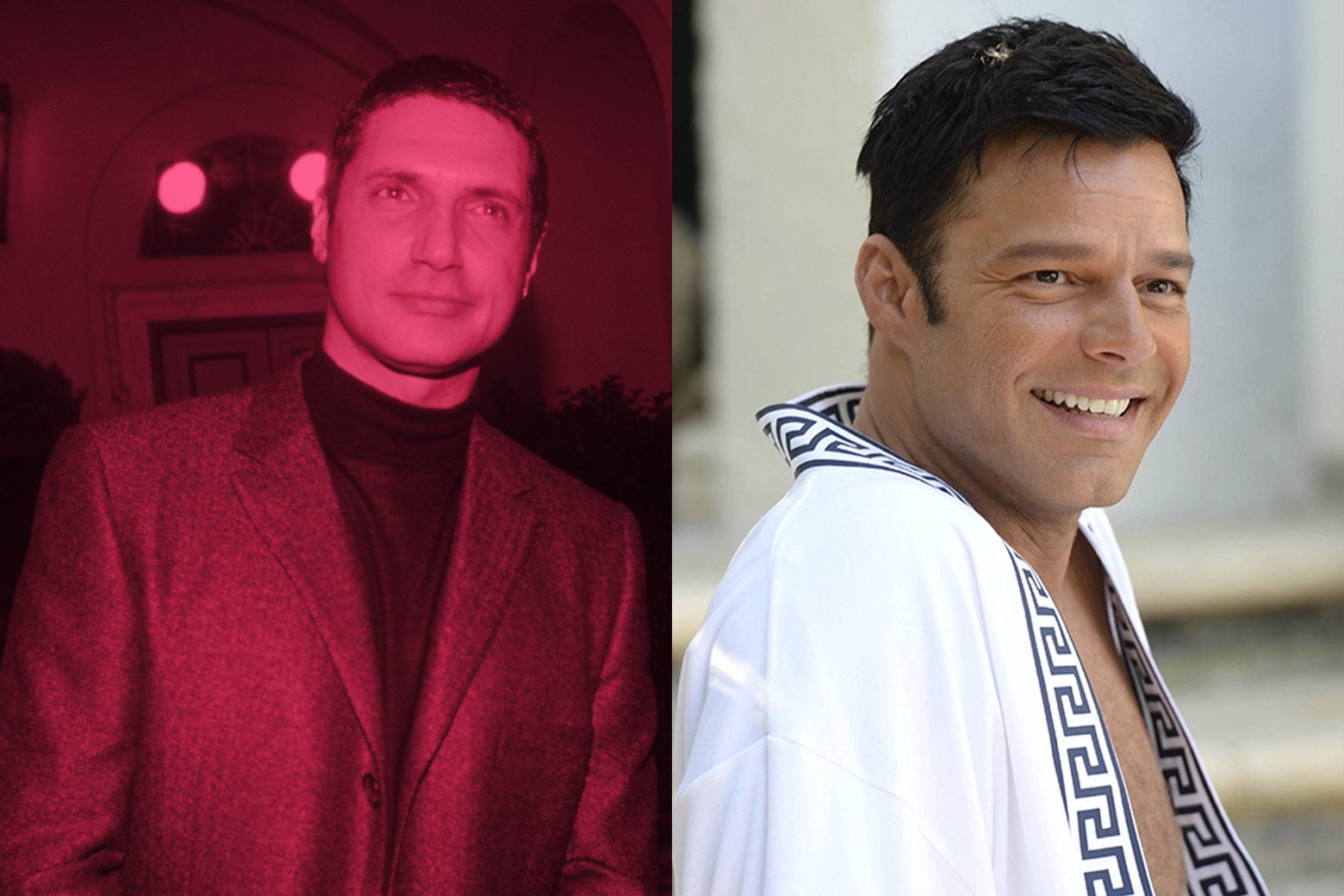 Antonio D'Amico and Ricky Martin as D'Amico.