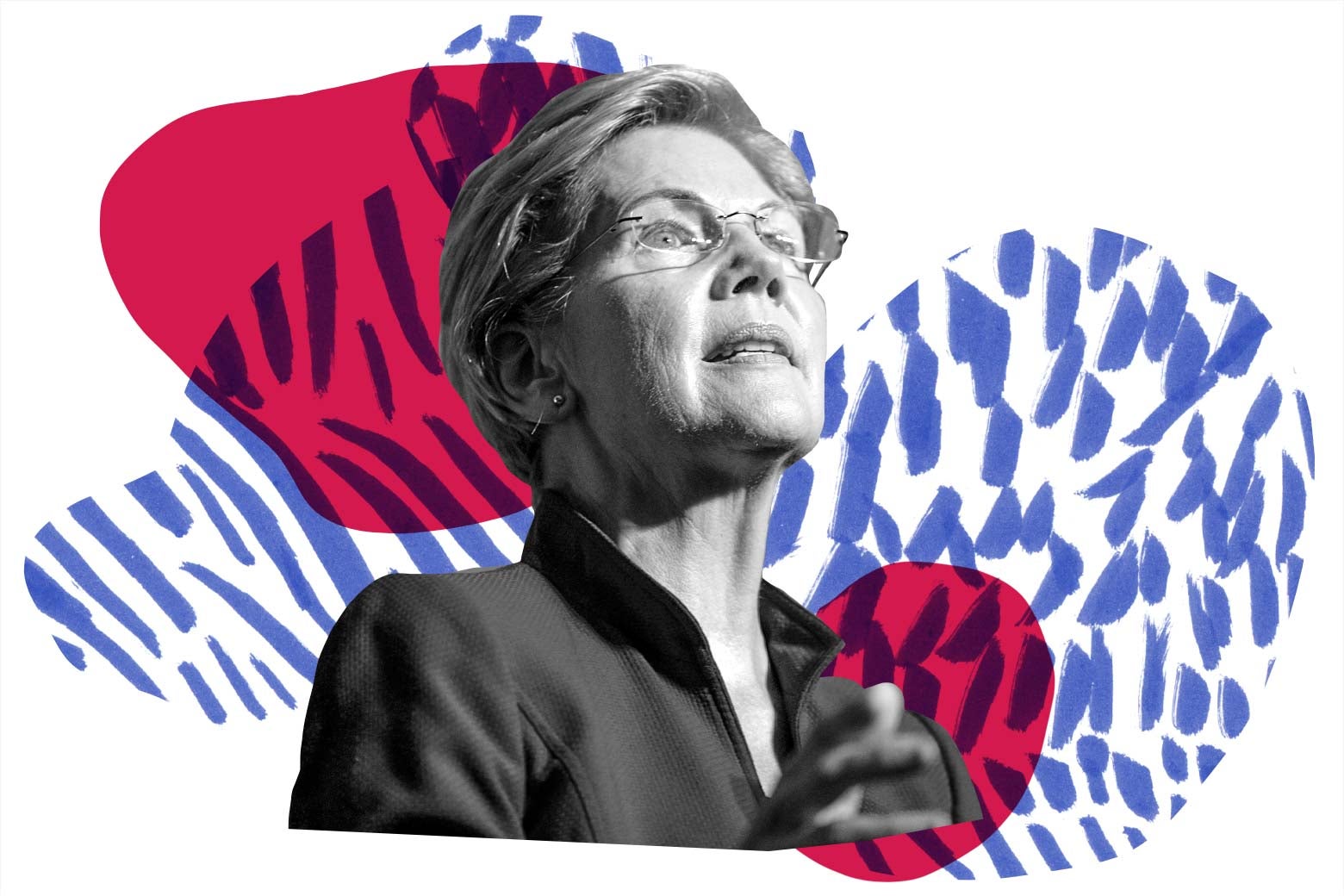 Elizabeth Warren, rising